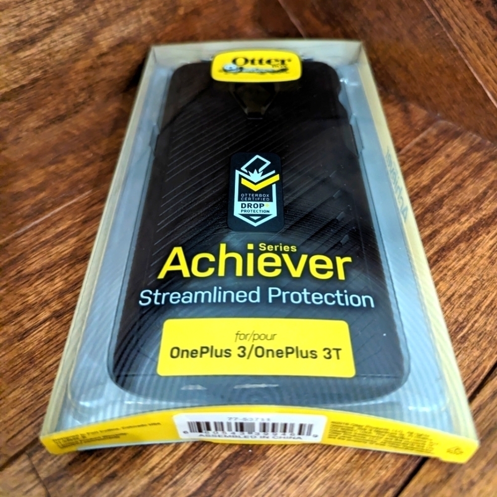 🍁OtterBox ACHIEVER SERIES Case for One Plus 3 & One Plus 3T - Black - New